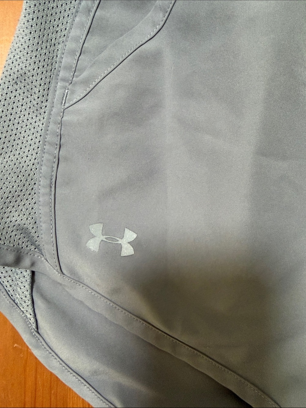 Under Armour Women's Sky Blue Performance Running Shorts - Picture 5 of 8
